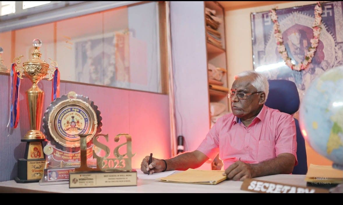 Secretary C. Sathyanarayana - Sri Sai English High School