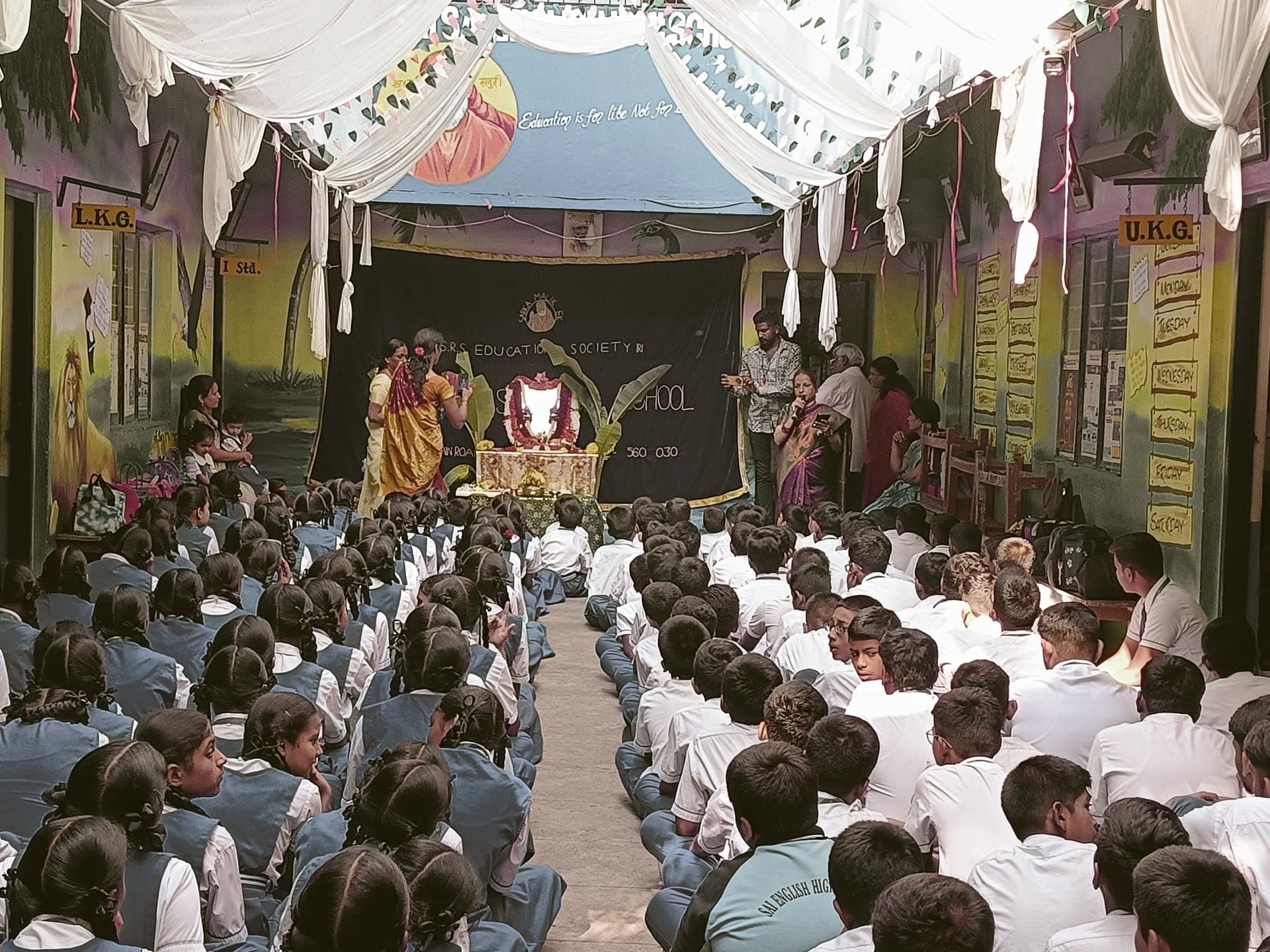 Saraswati Puja Celebration