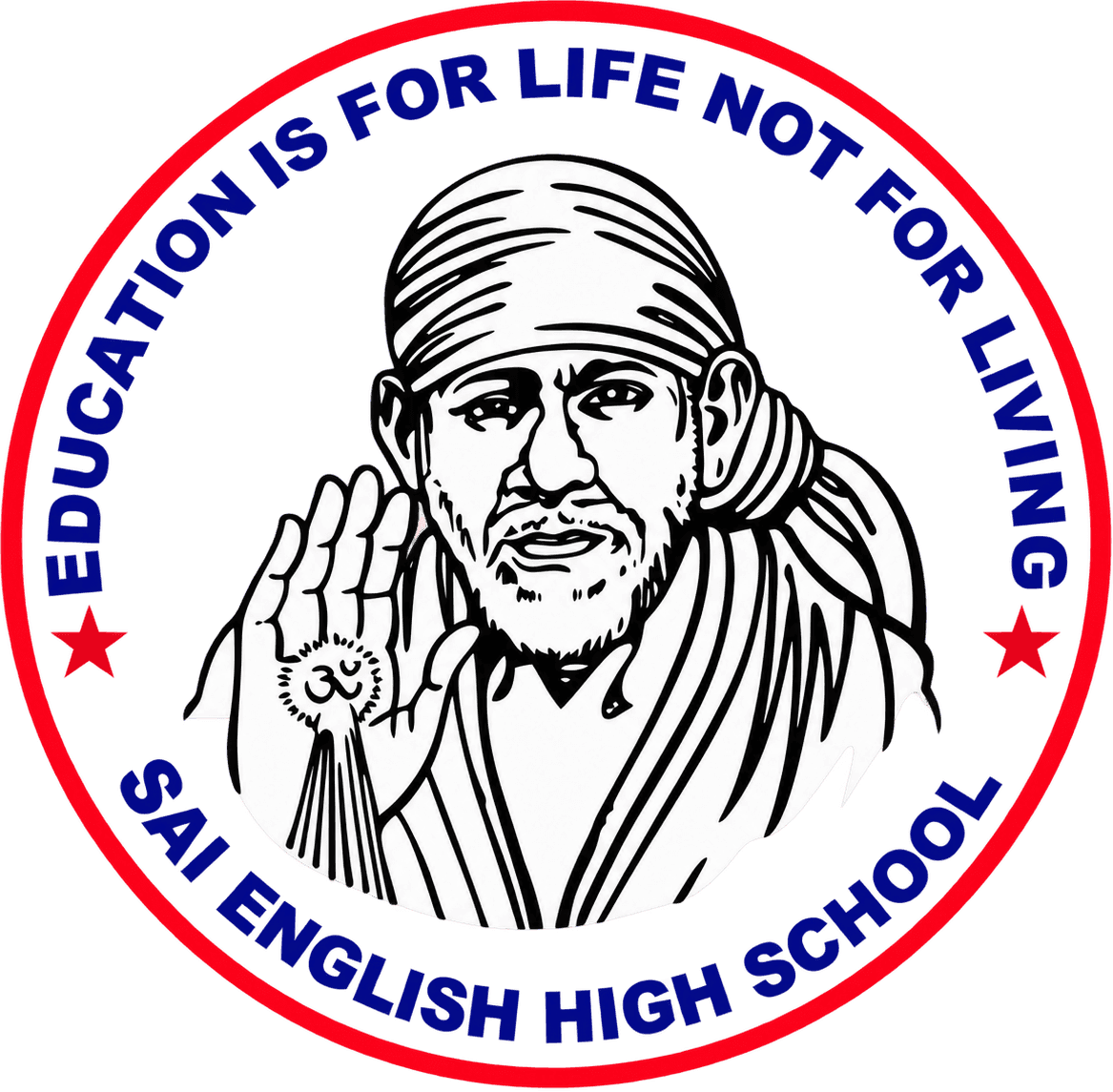 Sri Sai English High School Logo